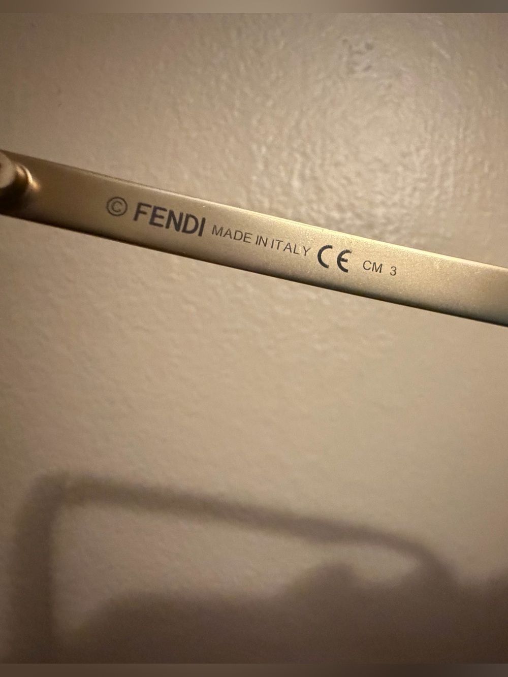 FENDI BROWN TORTOISE/ GOLD - Picture 4 of 9